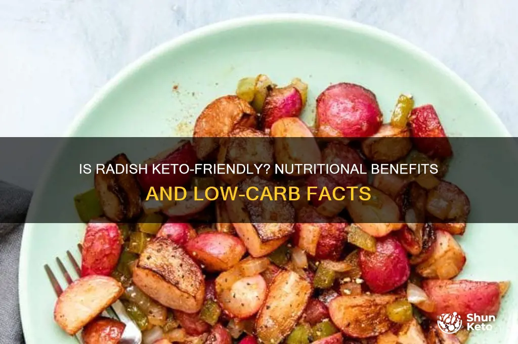 is radish keto