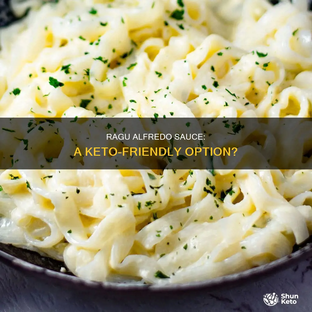 is ragu alfredo sauce keto