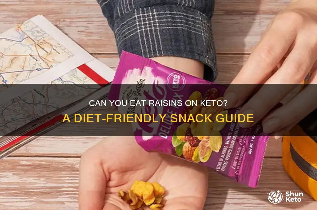 is raisin okay on keto diet