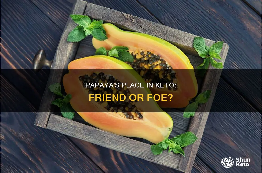 is raw papaya allowed in keto