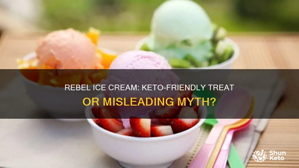 is rebel ice cream keto