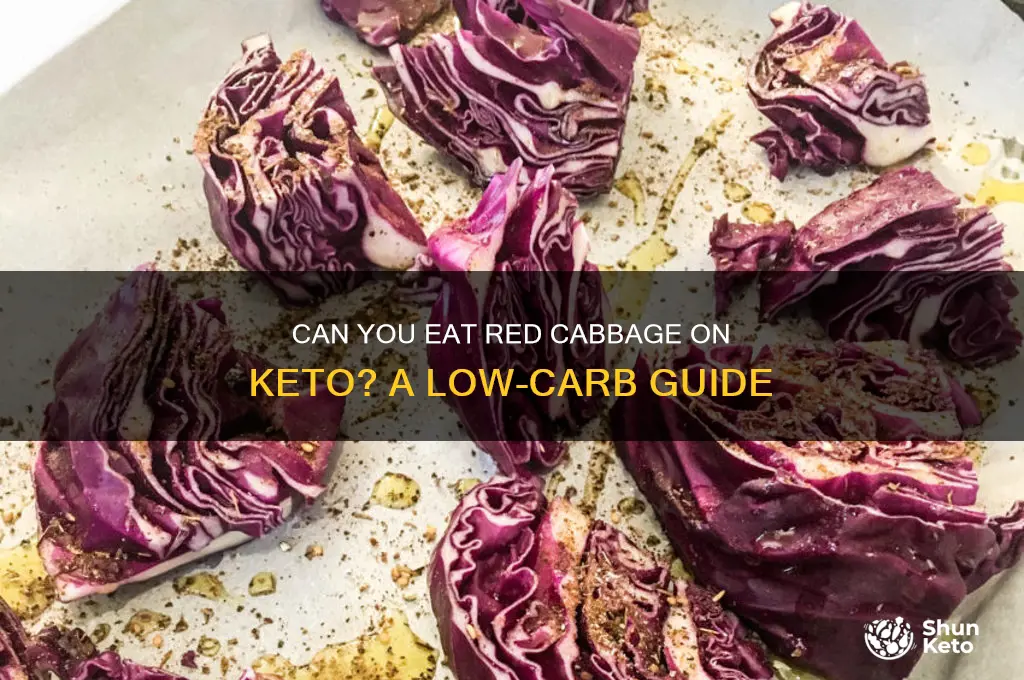 is red cabbage ok on keto diet