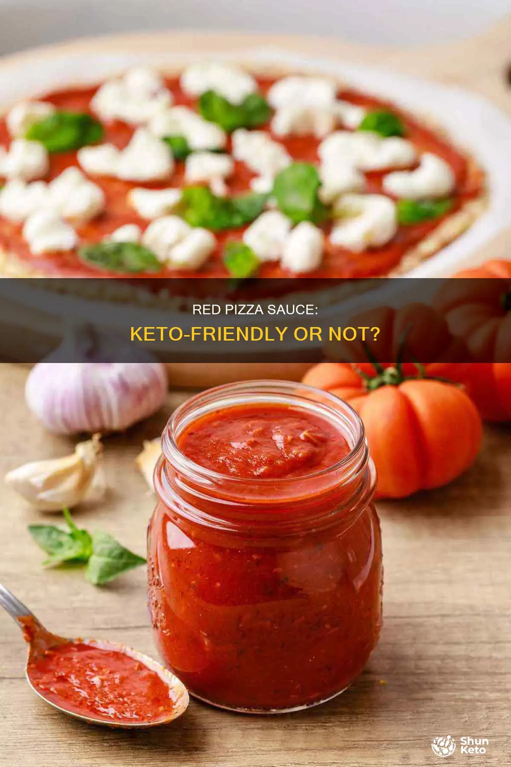 is red pizza sauce keto