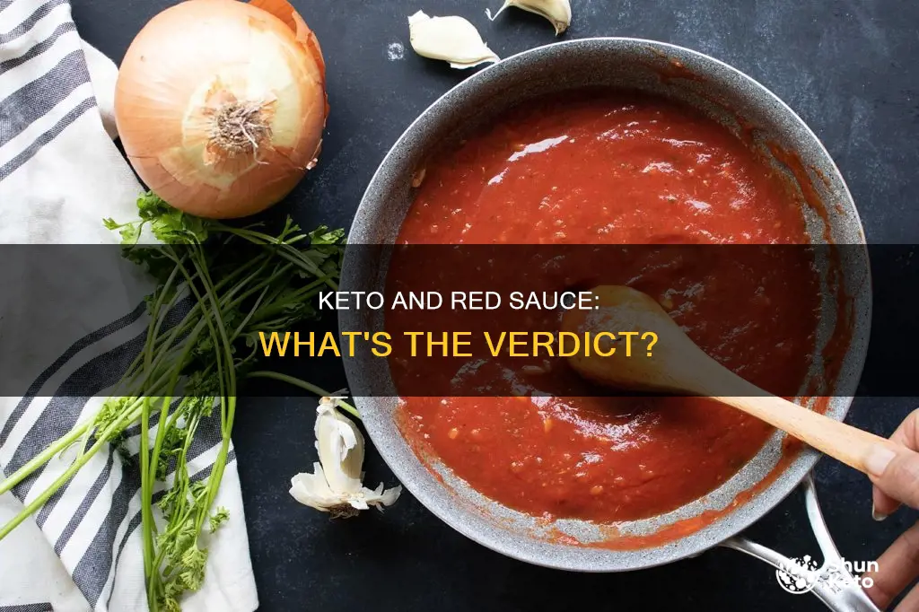 is red sauce allowed on keto