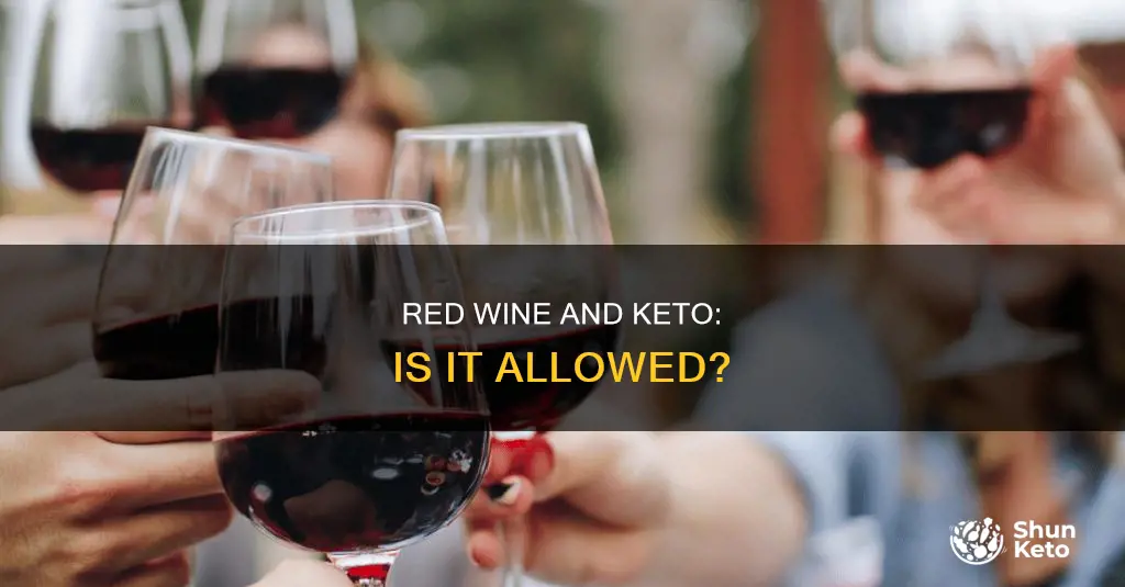 is red wine allowed in ketogenic diet