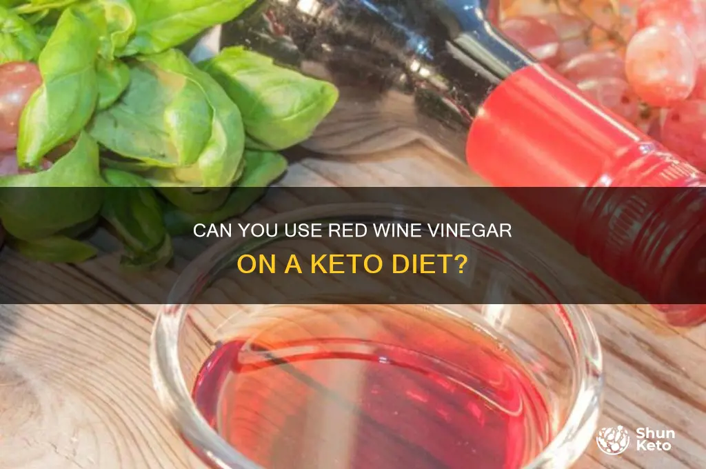 is red wine vinegar allowed on keto diet