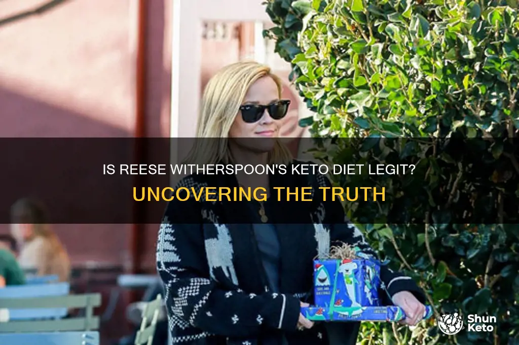 is reese witherspoon keto diet legitimate