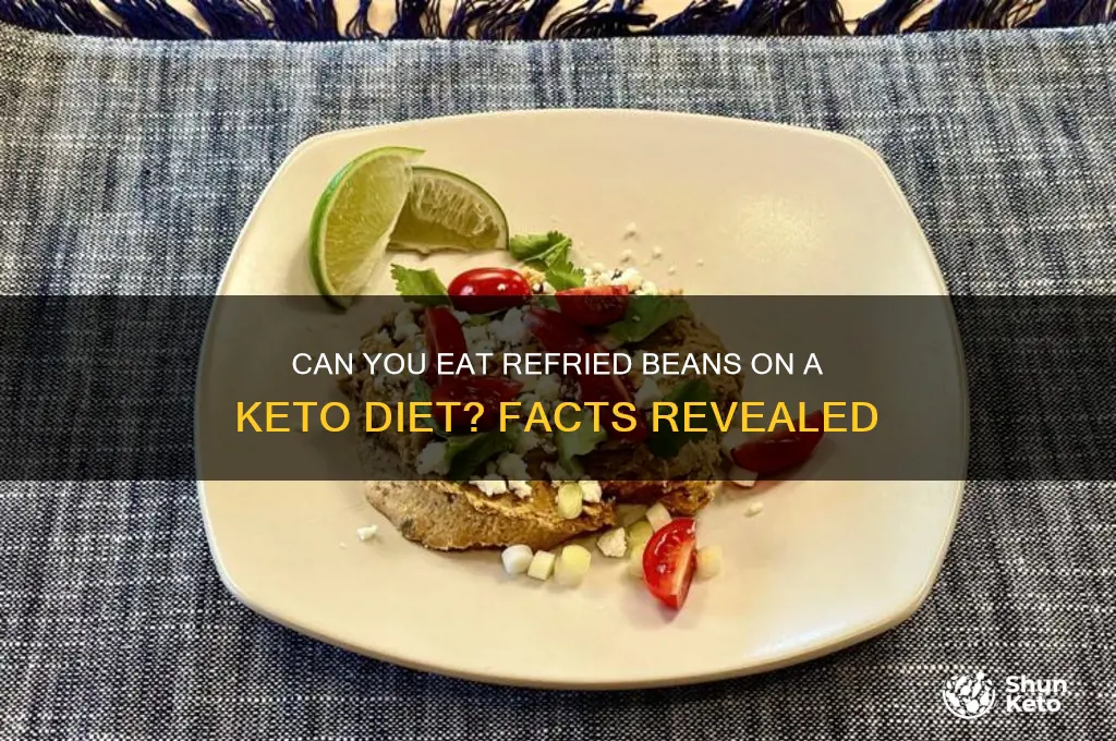 is refried beans on keto diet