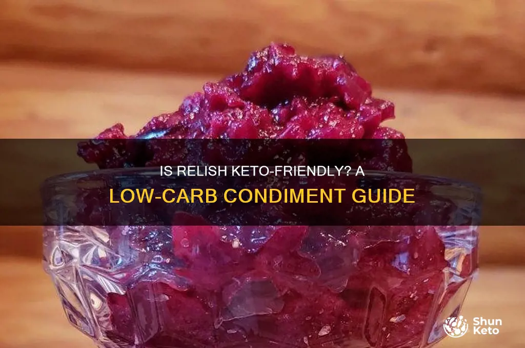 is relish keto