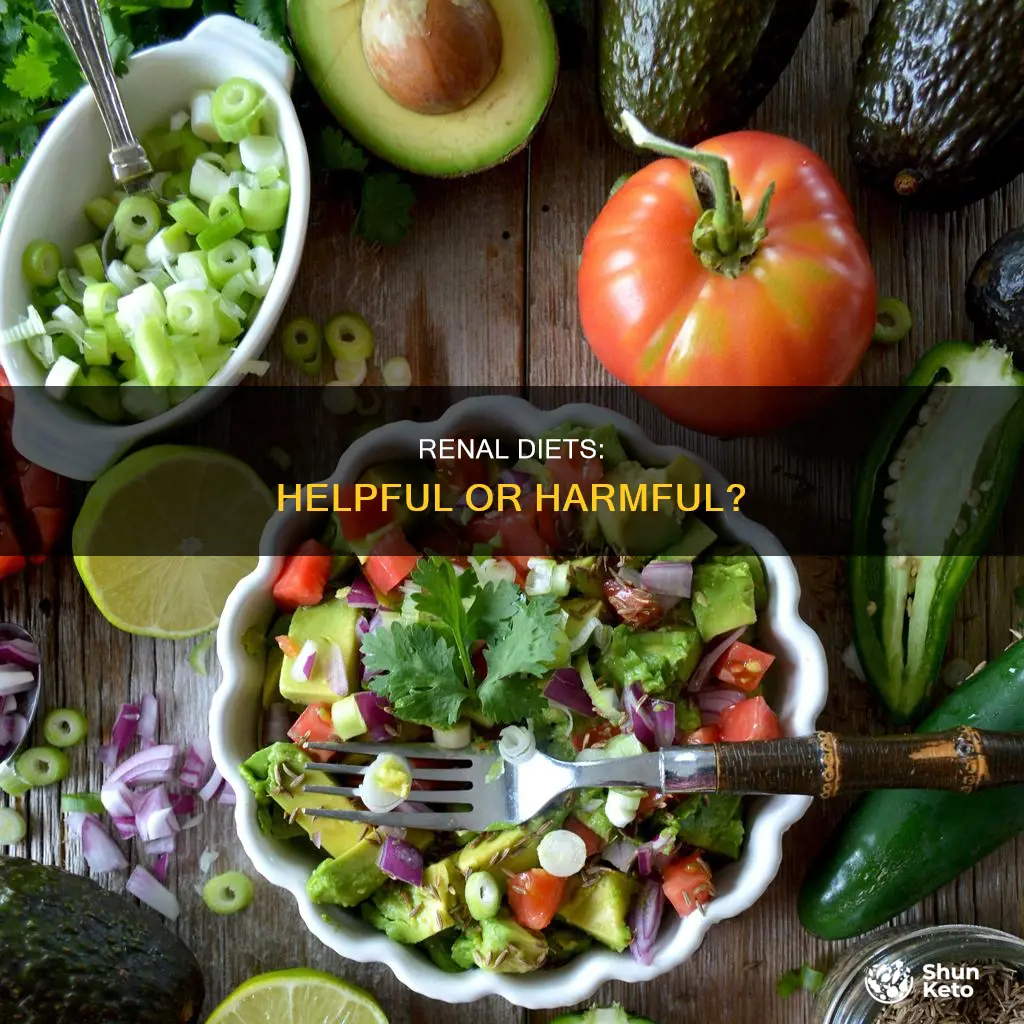 is renal diet helpful or harmful