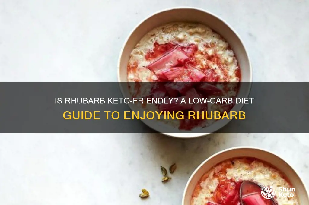 is rhubarb keto friendly to eat