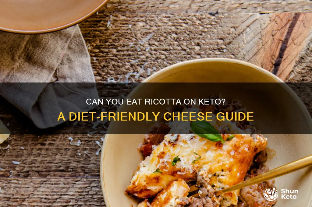 is riccotta on the keto diet