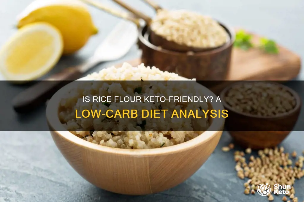 is rice flour keto