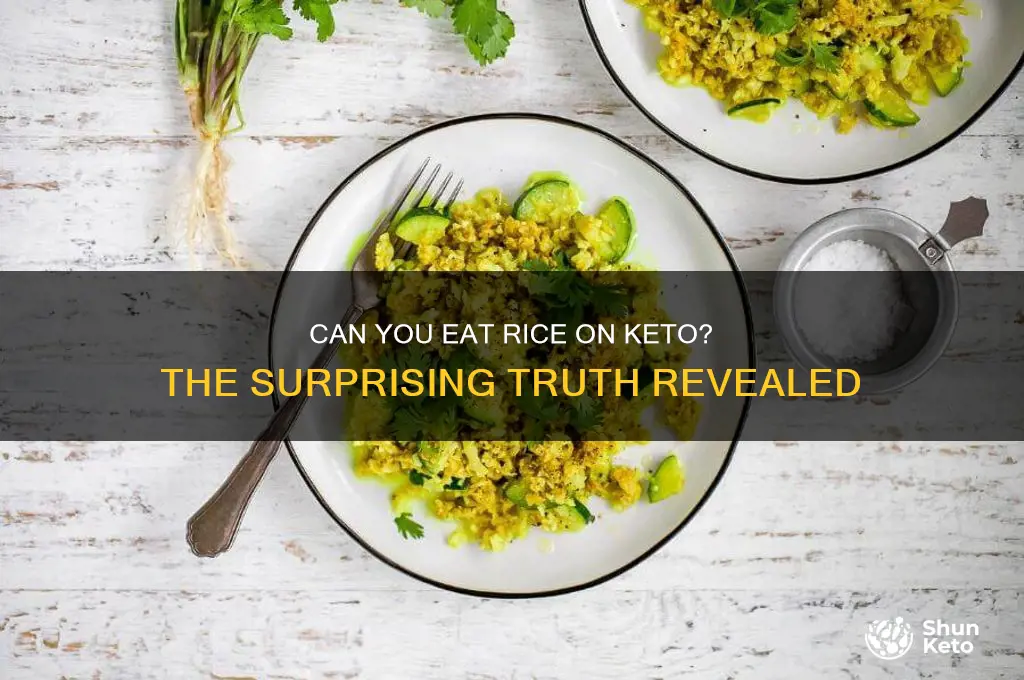 is rice included in keto diet
