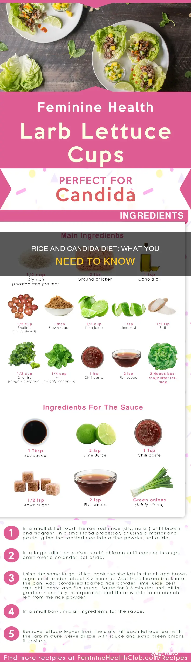 is rice ok for candida diet