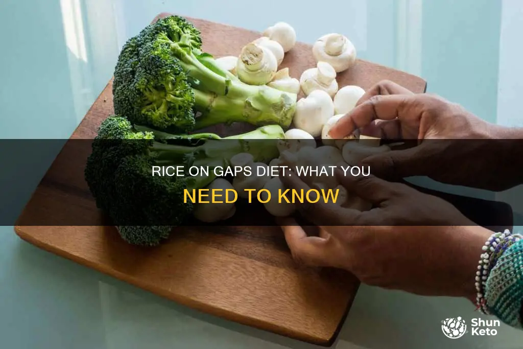 is rice ok on gaps diet