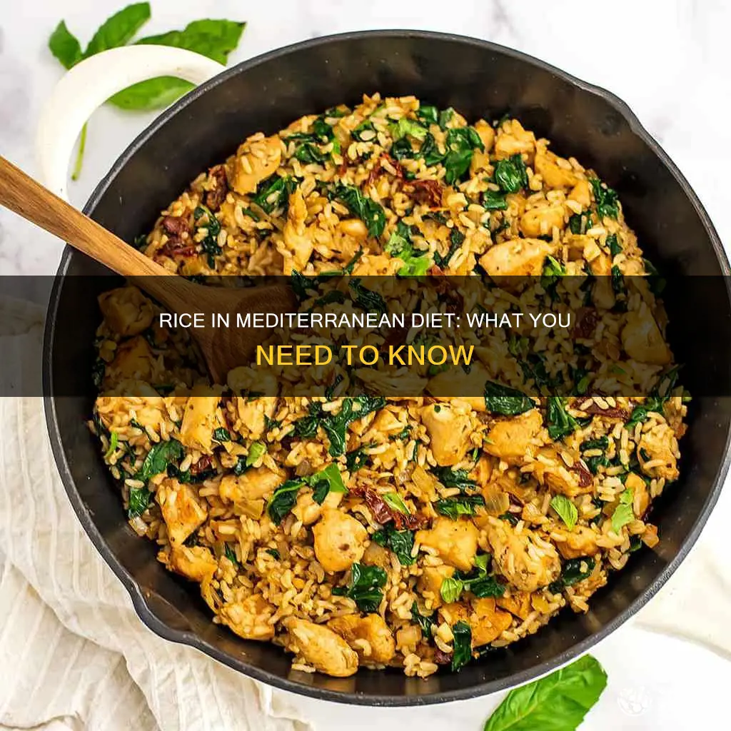 is rice on the mediterranean diet