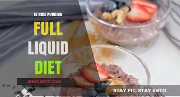 Rice Pudding: A Comforting Liquid Diet Option
