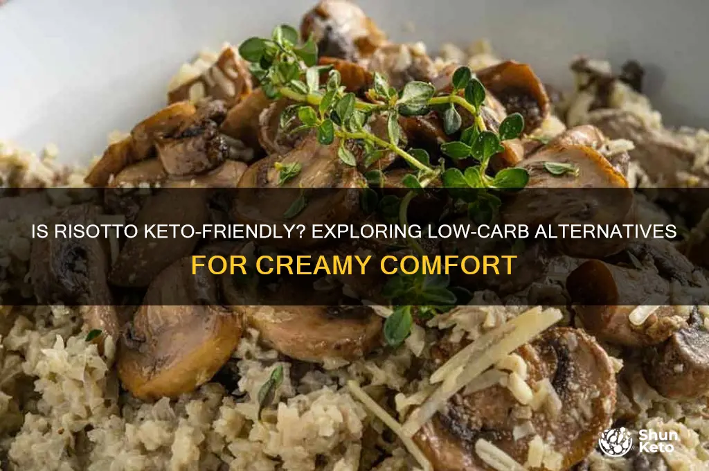 is risotto keto friendly to eat