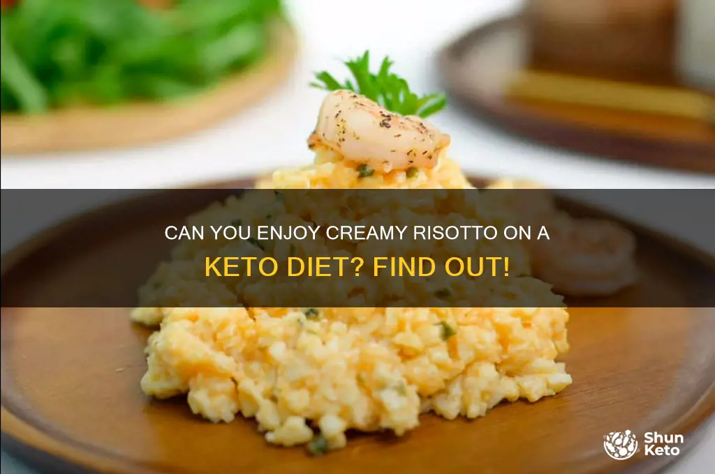 is risotto keto