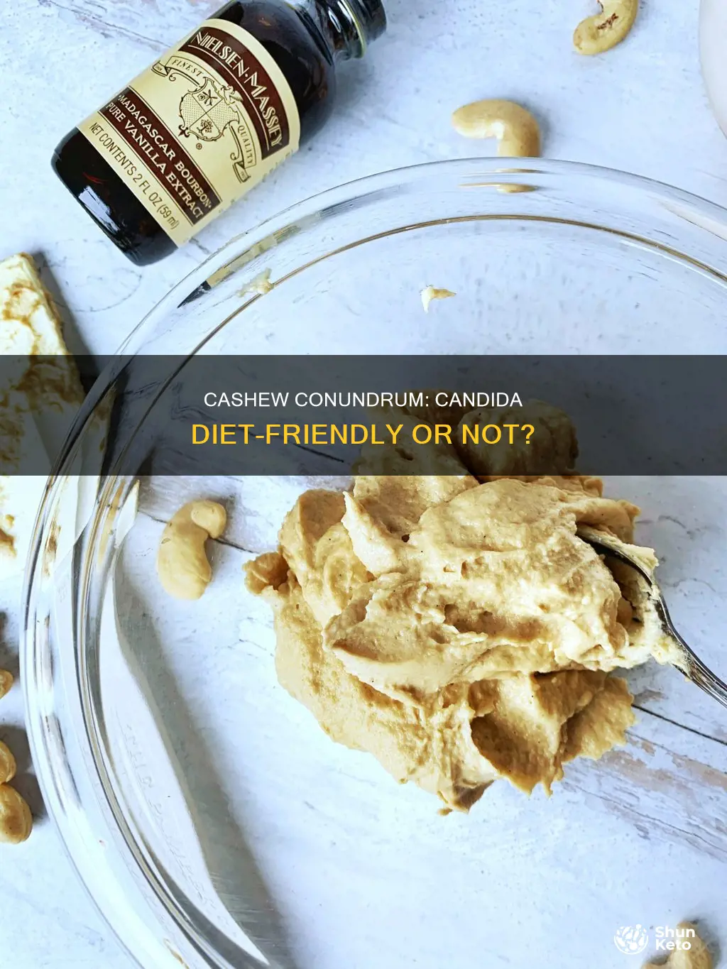 is roasted cashew ok for for candida diet
