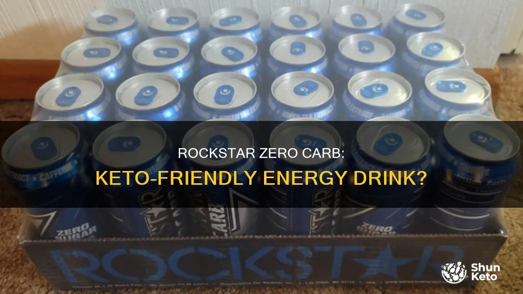 is rockstar zero carb keto friendly