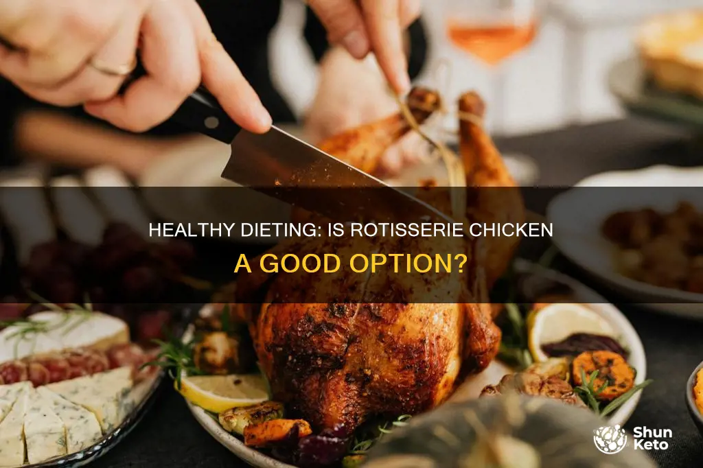 is rotisseirre chicken ok for a diet