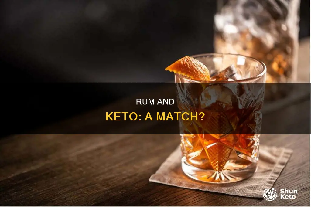 is rum and diet ketogenic