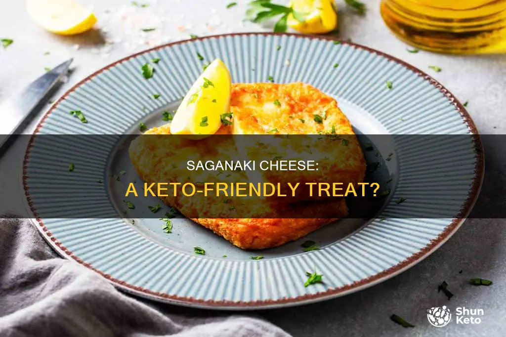 is saganaki cheese keto