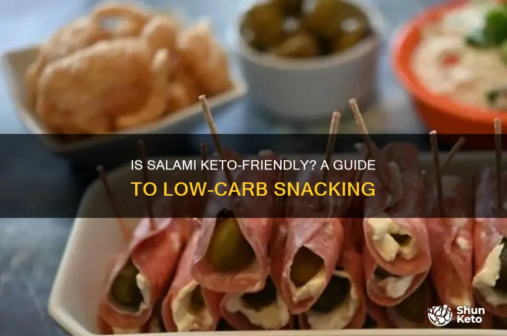 is salami keto