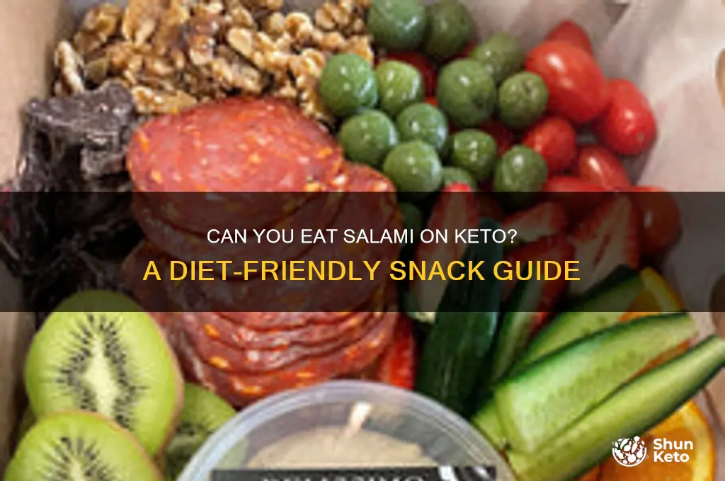 is salami ok for keto diet