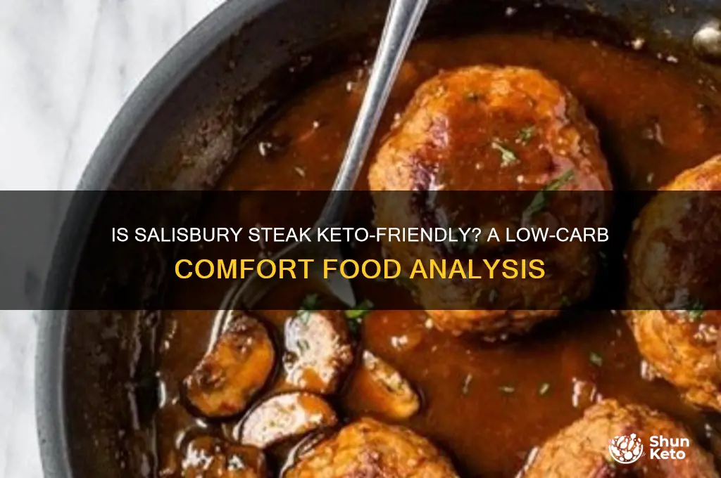 is salisbury steak keto