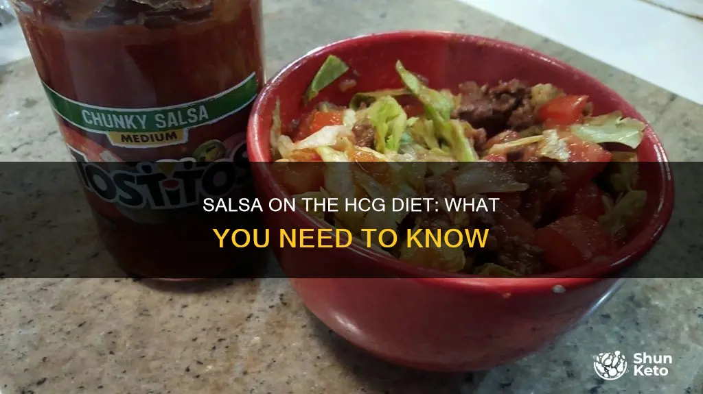 is salsa allowed on hcg diet