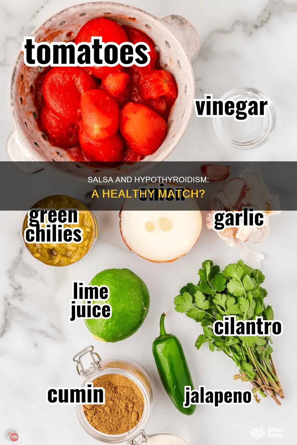 is salsa allowed on hypothyroid diet