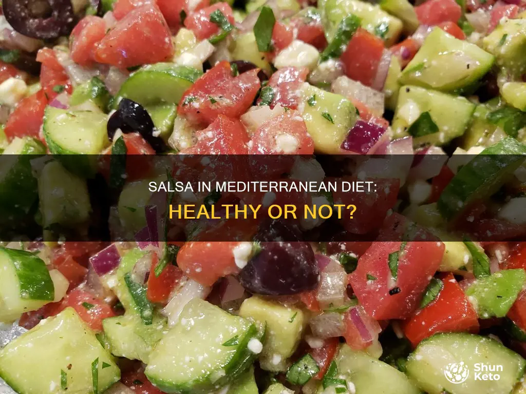 is salsa ok on mediterranean diet