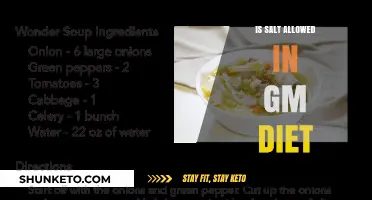 Salt in GM Diet: Is It a Strict No?