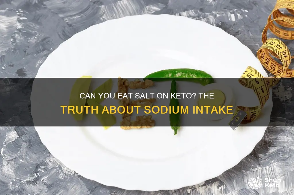 is salt allowed in keto diet