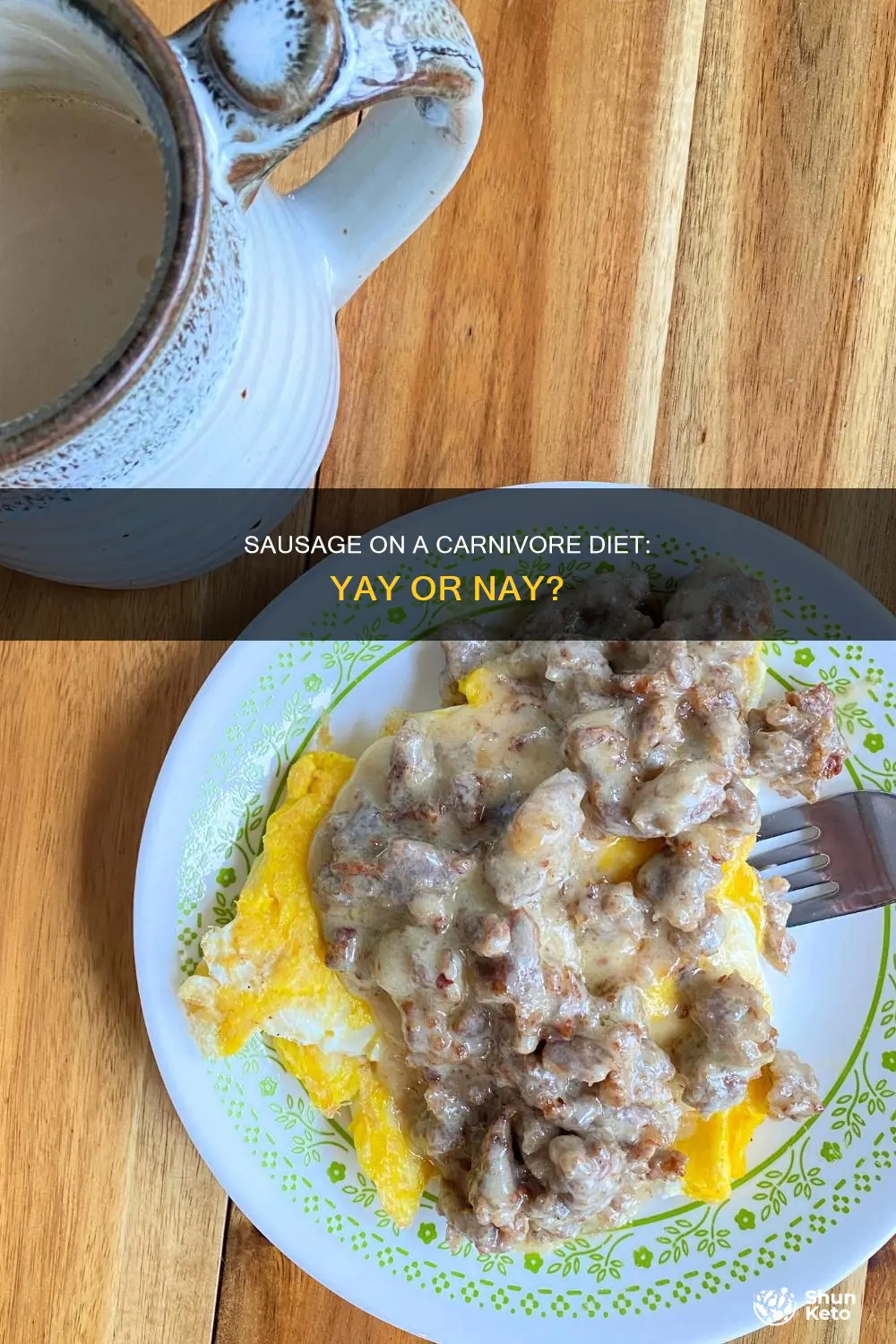 is sasuage ok for carnivore diet