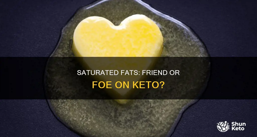 is saturatedfat bad for keto