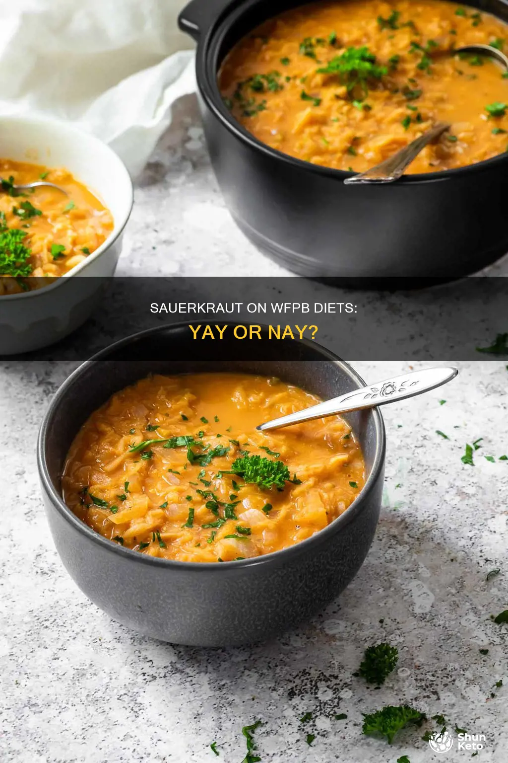 is sauerkraut allowed on wfpb diet