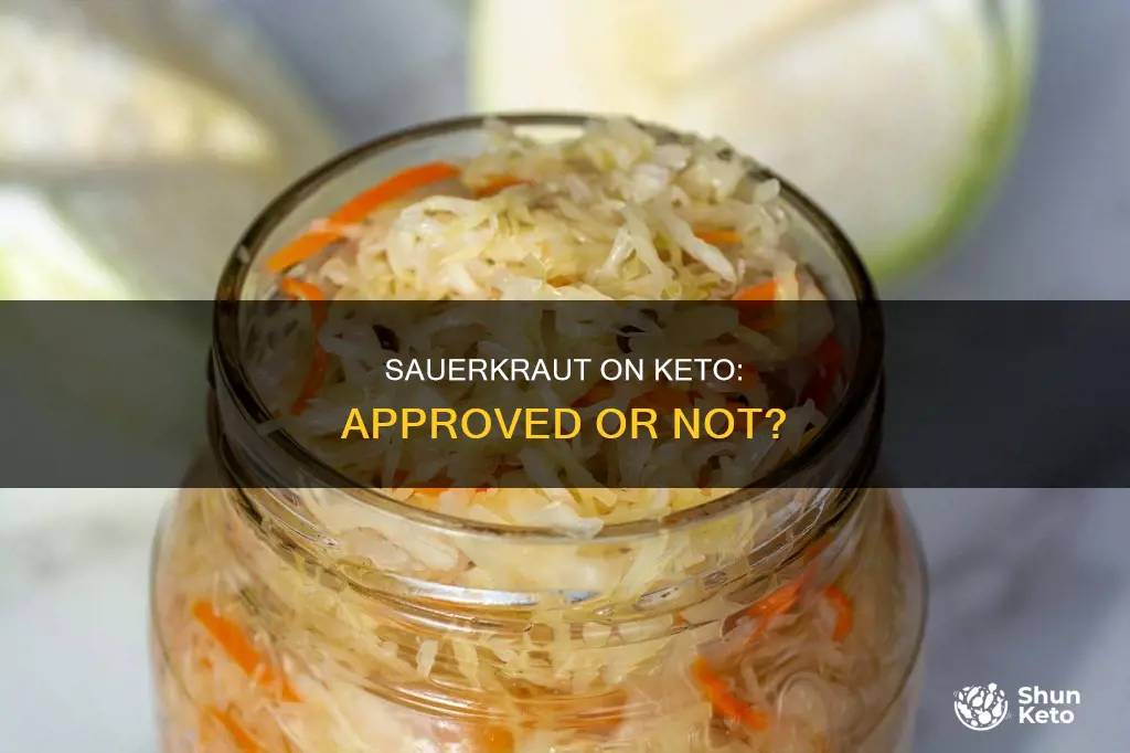 is sauerkraut keto approved