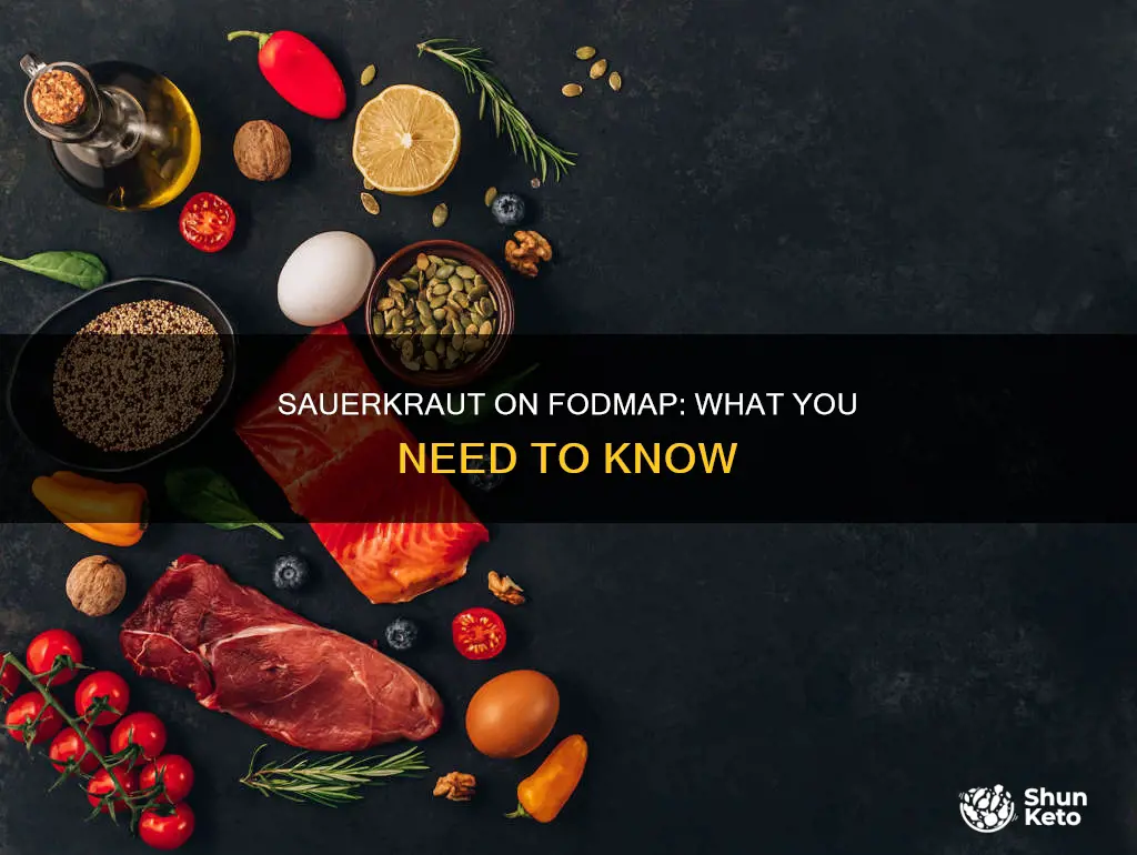 is sauerkraut ok on fodmap diet