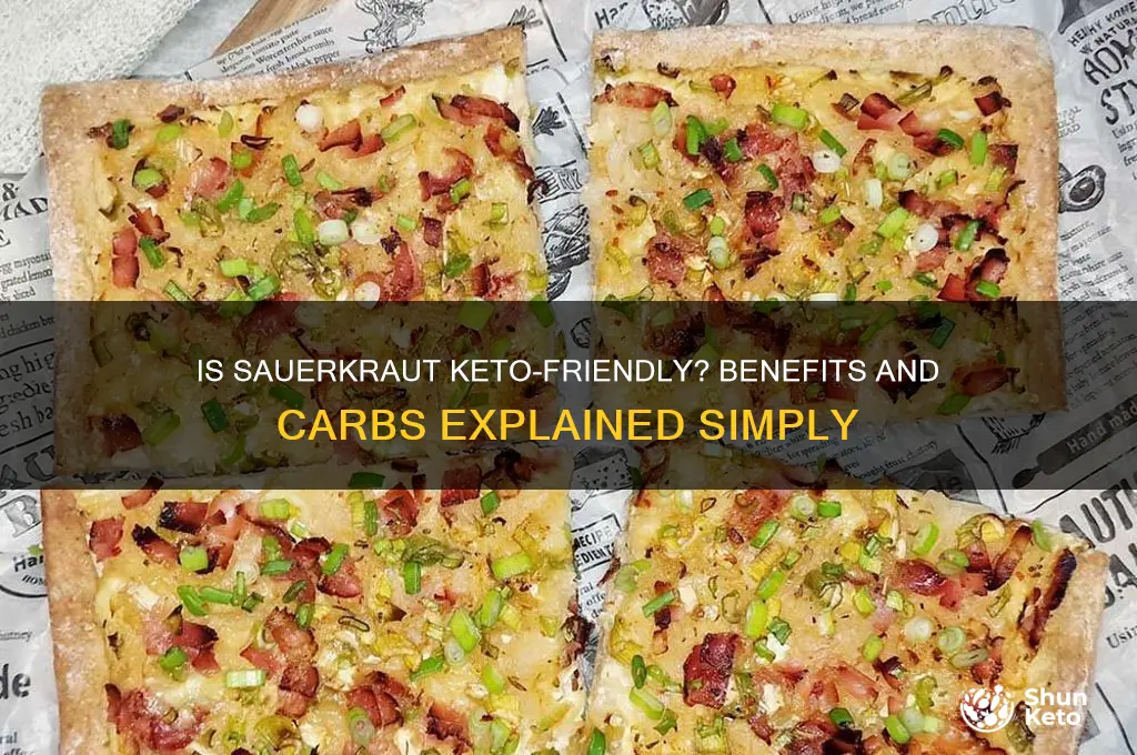 is saurkraut keto