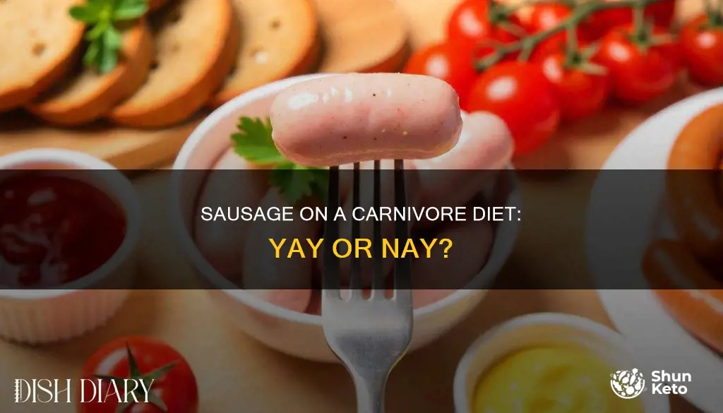 is sausage allowed on carnivore diet