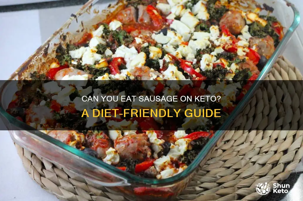 is sausage ok to eat on keto diet