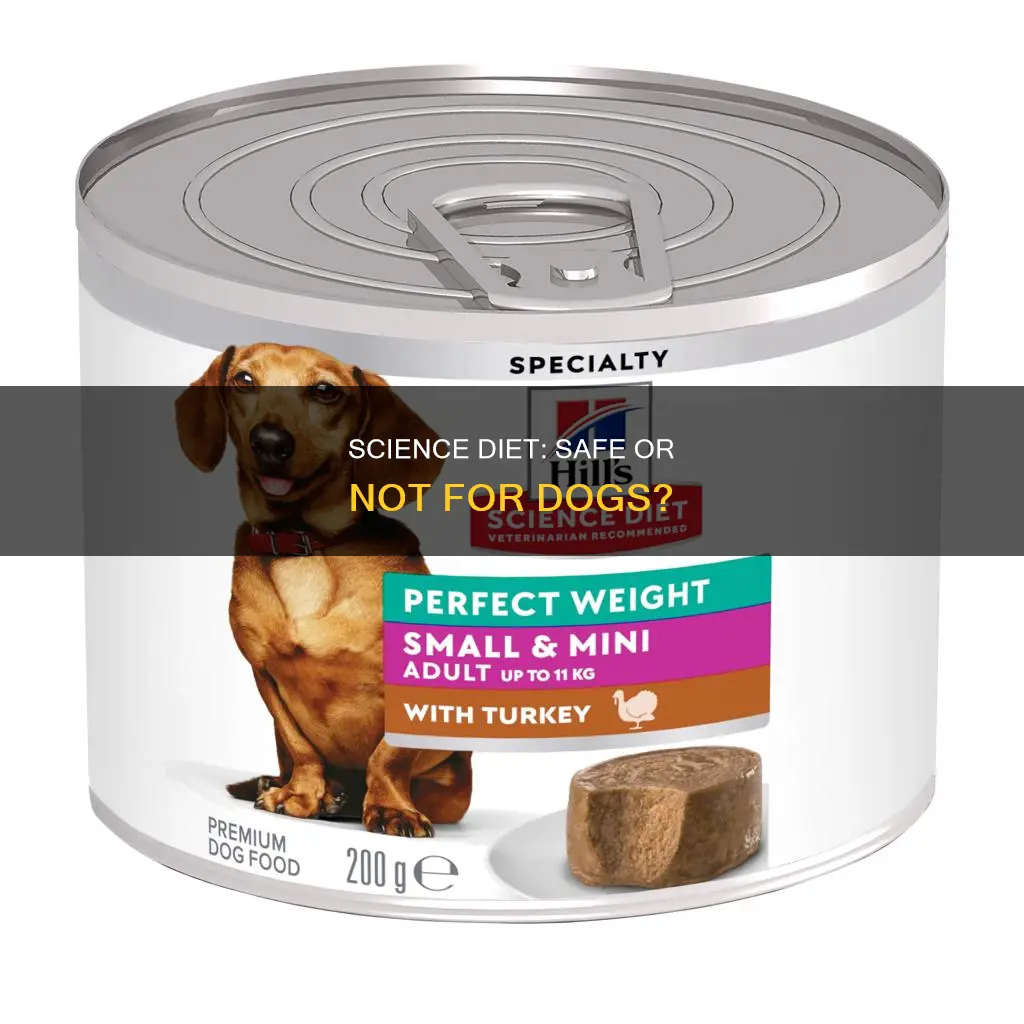 is science diet safe for dogs