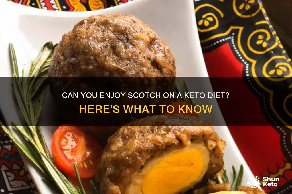 is scotch allowed on keto diet