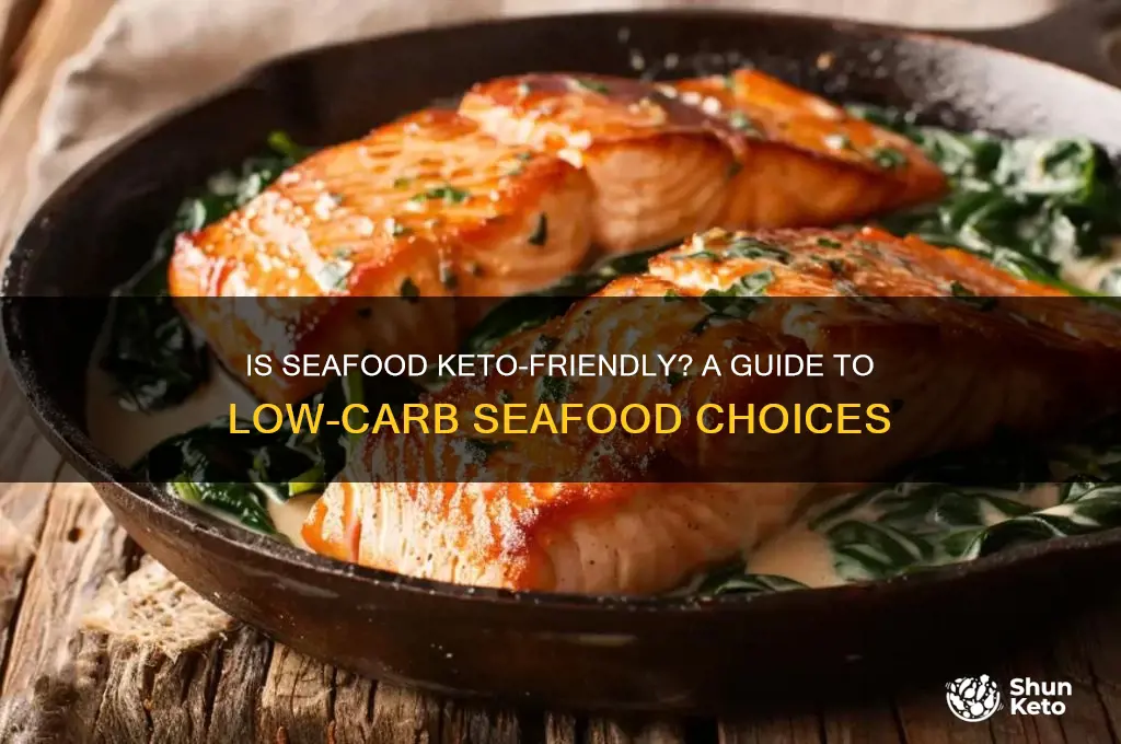 is seafood keto