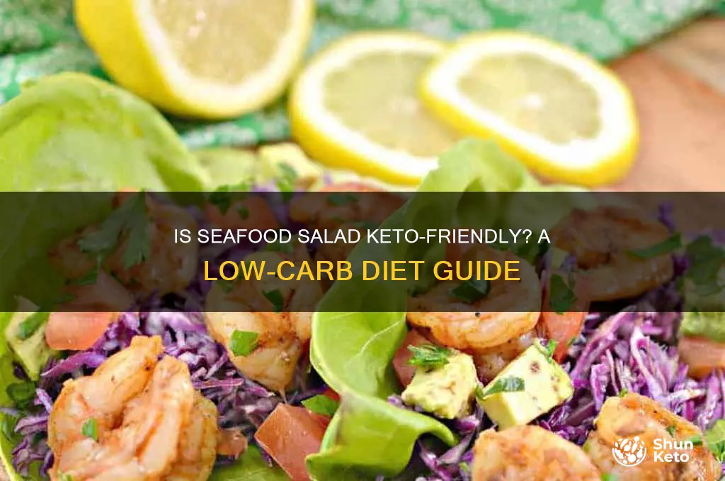 is seafood salad keto