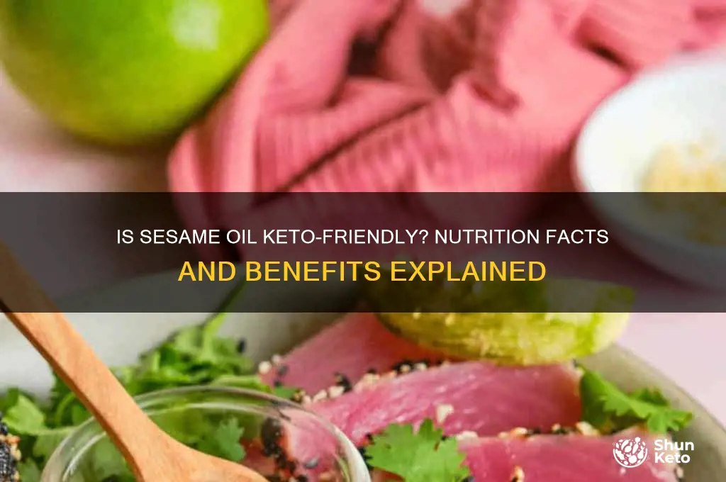 is sesame oil keto